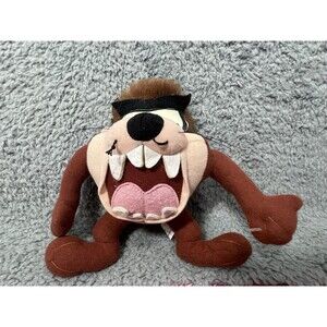 Vintage 1997 Looney Tunes Plush Tazmanian Devil Vibrating with Taz Sounds